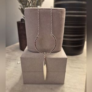 2/$10 Silver Tone Pendant Necklace